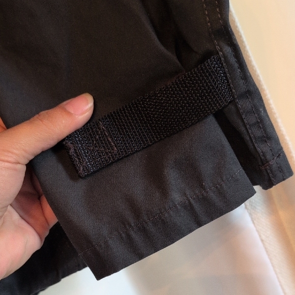 Vintage Calvin Klein Jeans Charcoal Lace-Up Rain Jacket Y2K 90's - Picture 6 of 13